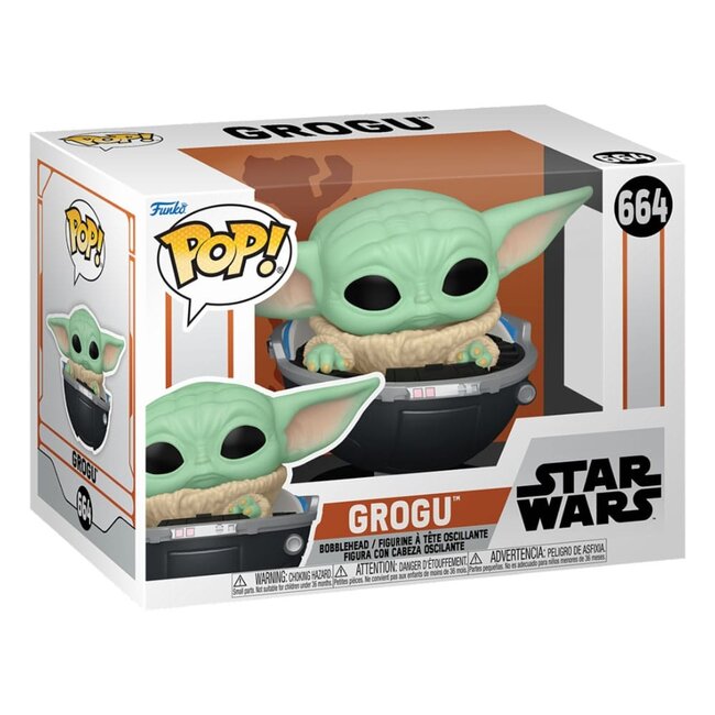 Star Wars The Mandalorian POP! Vinylfigur Grogu 9 cm