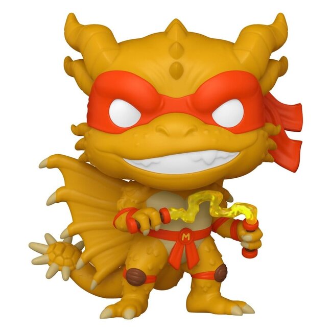 Godzilla x Turtles POP! Animation Vinylfigur Michelangelo x Ghidorah 9 cm