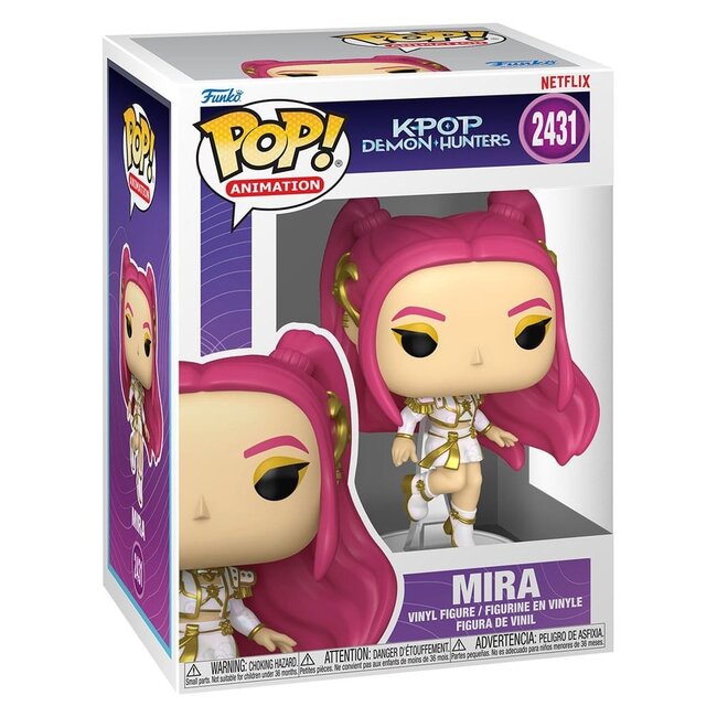 KPop Demon Hunters POP! Animation Vinylfigur Mira 9 cm