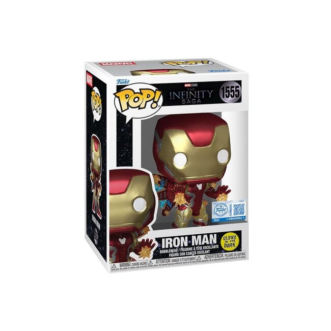 Avengers: Endgame POP! Plus Vinylfigur Iron Man Beams (GW) 9 cm