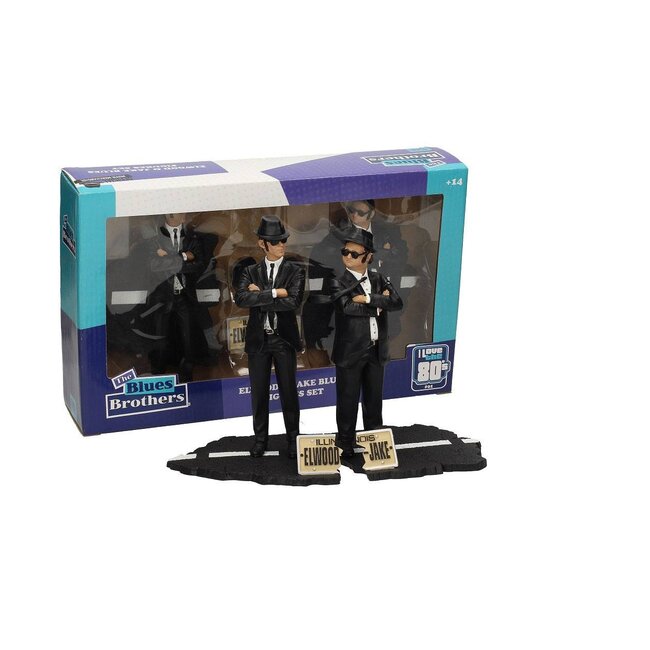 Blues Brothers Movie Icons Statuen 2er-Pack Jake & Elwood 18 cm