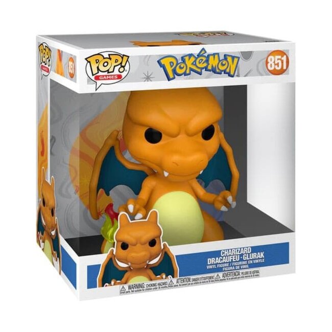 Pokémon Super Sized Jumbo POP! Vinylfigur Glurak (EMEA) 25 cm
