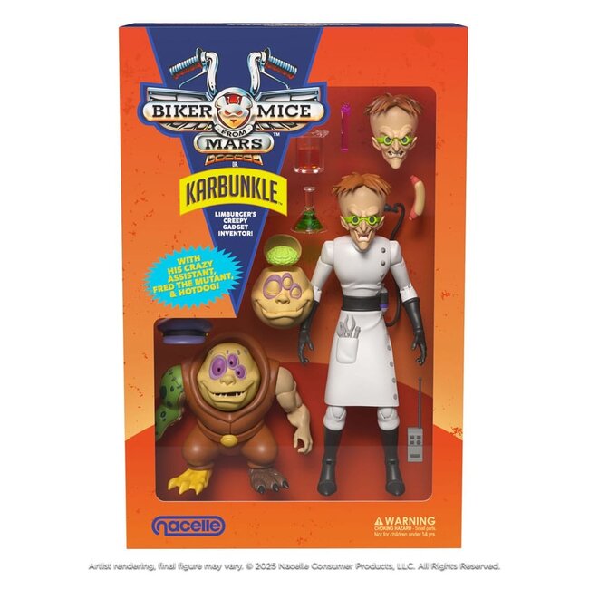 Biker Mice From Mars Actionfigur Karbunkle & Fred The Mutant 23 cm