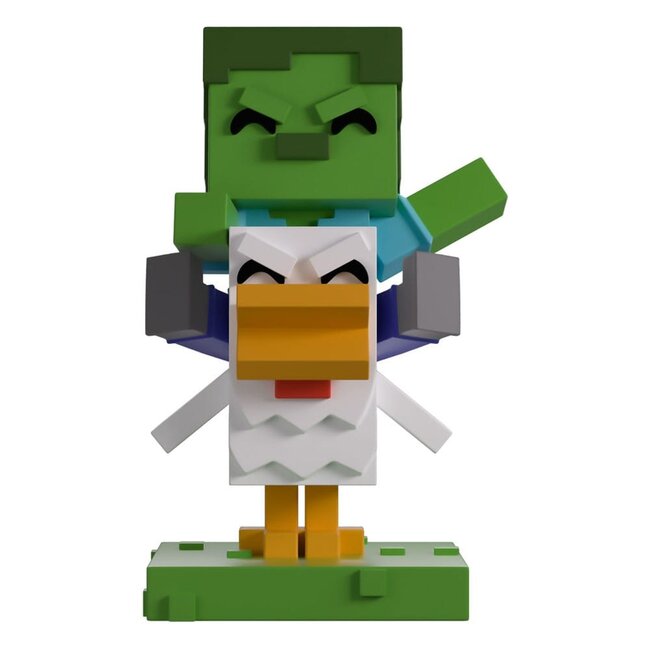 Minecraft Vinylfigur Chicken Jockey 12 cm