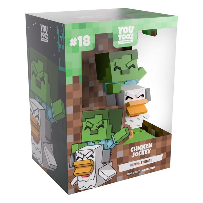 Minecraft Vinyl Figure Chicken Jockey 12 cm