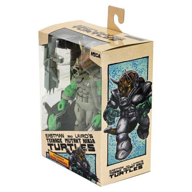 Teenage Mutant Ninja Turtles (Mirage Comics) Action Figure Shock Commando Triceraton 18 cm
