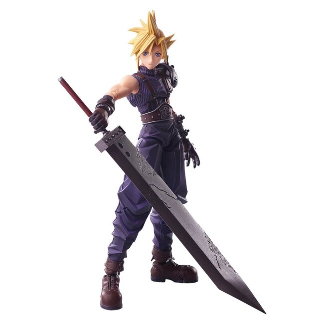 Final Fantasy VII Bring Arts Action Figure Cloud Strife Digital Plus Edition 15 cm