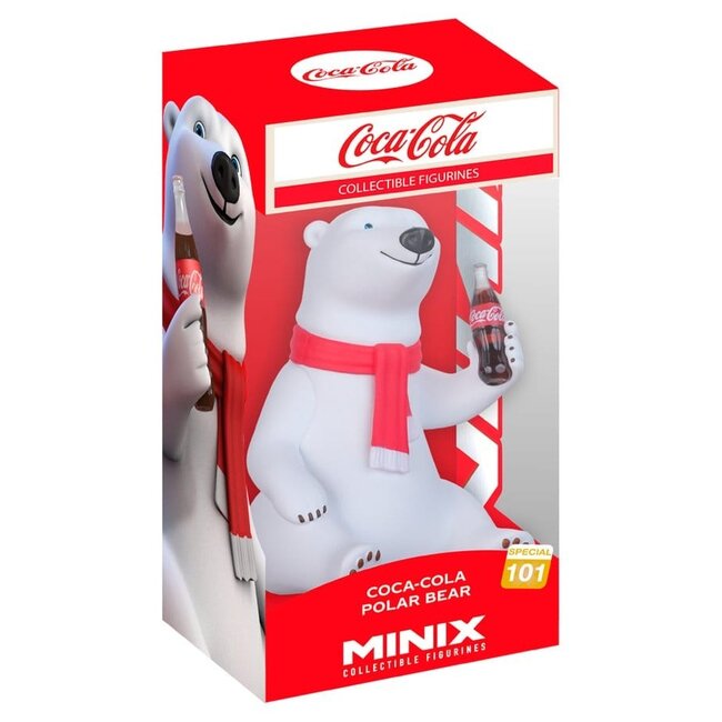 Coca-Cola Minix Figur Eisbär 12 cm