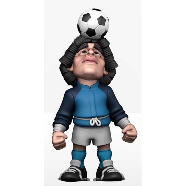 Argentinische Fußballlegende Minix-Figur Maradona Life is Life Warm Up 12 cm