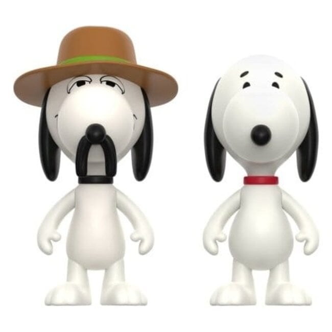 Peanuts ReAction Action Figures 2-Pack Snoopy & Spike 10 cm