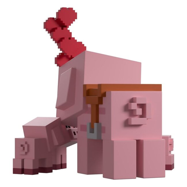 Minecraft Vinyl Figure Pig Family 8 cm