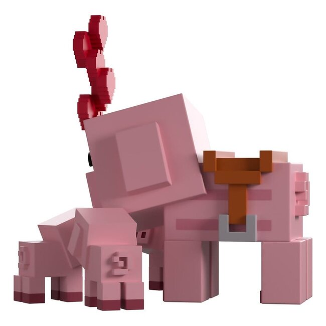 Minecraft Vinyl Figure Pig Family 8 cm