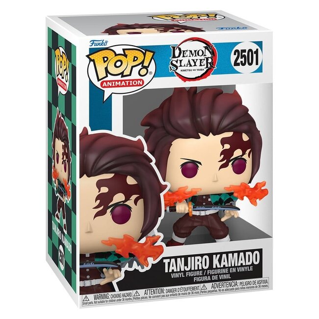 Demon Slayer: Kimetsu no Yaiba - The Movie POP! Animation Vinyl Figure Tanjiro 9 cm