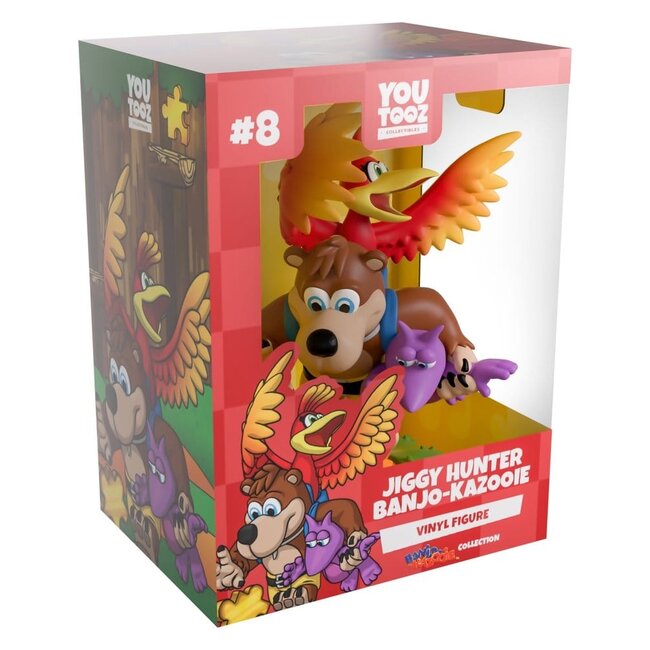 Banjo-Kazooie Vinyl Figure Jiggy Hunter Banjo & Kazooie 13 cm
