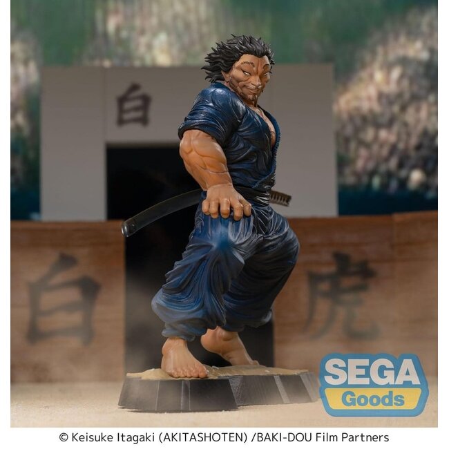 Baki-Dou Luminasta PVC Figur Musashi Miyamoto 17 cm