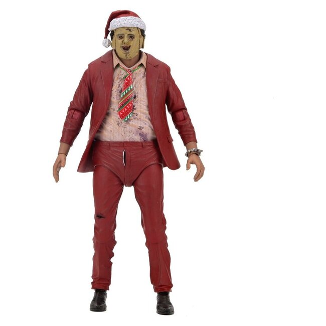 Texas Chainsaw Massacre Ultimate Action Figure Santa Leatherface 18 cm