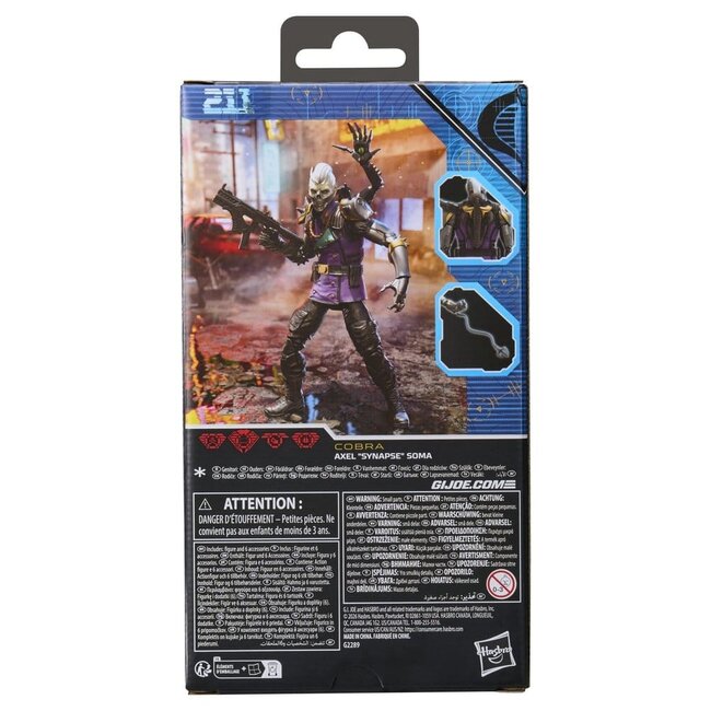 G.I. Joe Classified Series Action Figure #211 Axel "Synapse" Soma 15 cm