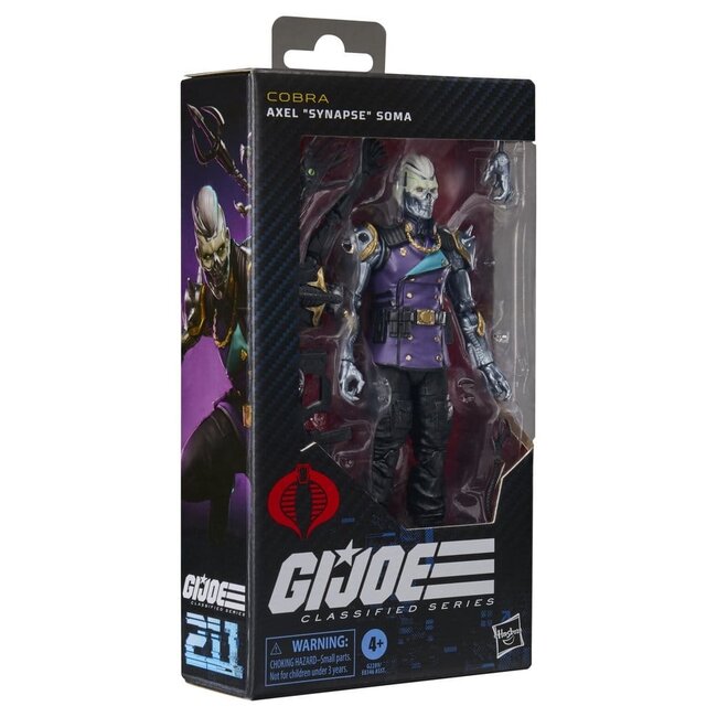 G.I. Joe Classified Series Action Figure #211 Axel "Synapse" Soma 15 cm