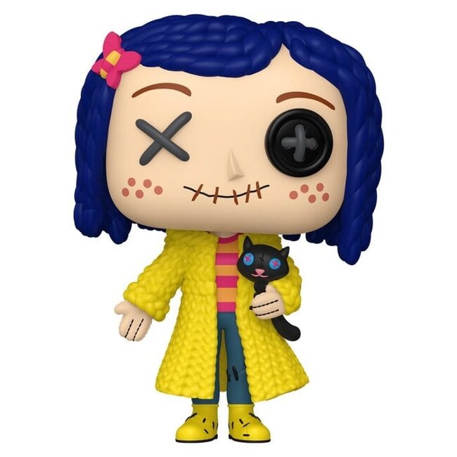 Coraline POP! Movies Vinylfigur Coraline (Patchwork) 9 cm