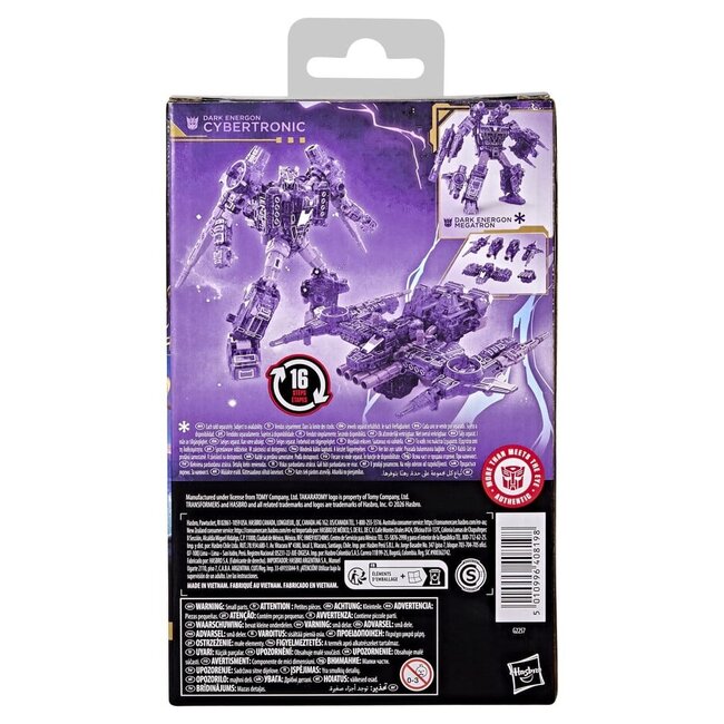 Transformers Age of the Primes Deluxe-Actionfigur Dark Energon Cybertronic 14 cm