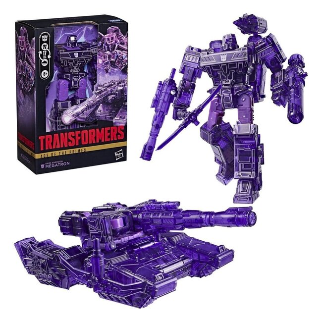 Transformers Age of the Primes Voyager-Klasse Actionfigur Dark Energon Megatron 17 cm