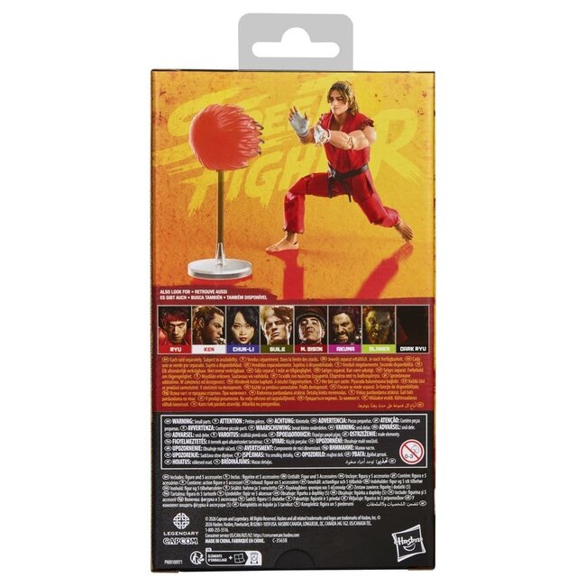 Street Fighter Actionfigur Ken 15 cm