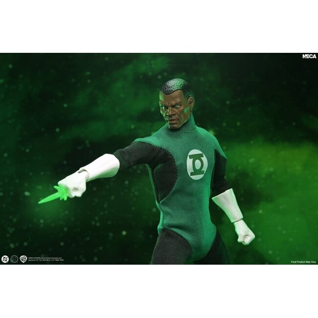 DC Comics Green Lantern Actionfigur mit Stoffkleidung, 20 cm