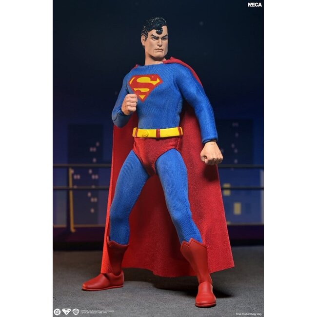 DC Comics Superman-Actionfigur mit Stoffkleidung, 20 cm