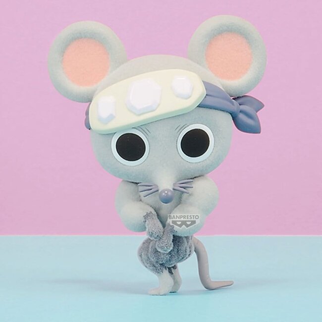Demon Slayer: Kimetsu no Yaiba Fluffy Puffy PVC Figure Muscular Mice (Ver. B) 7 cm