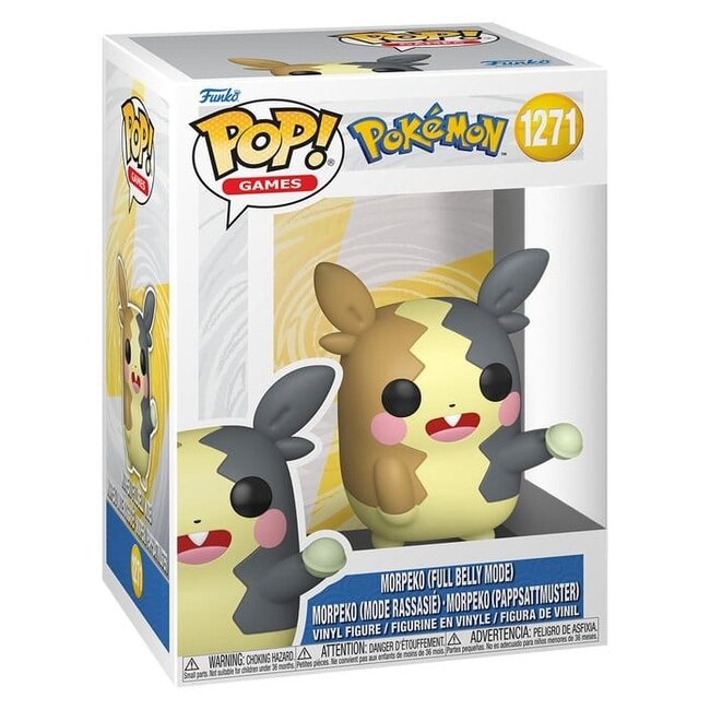 Pokémon POP! Games Vinylfigur Morpeko (mit vollem Bauch) 9 cm