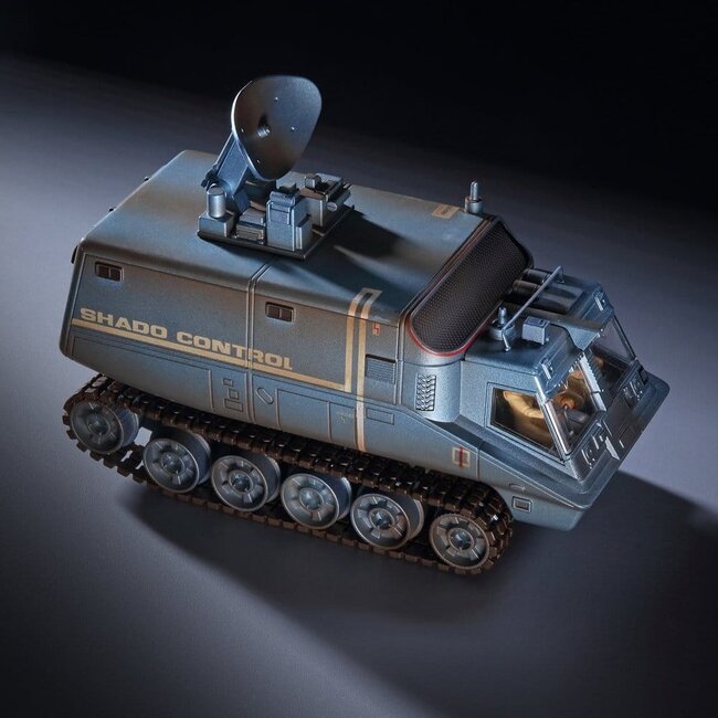 UFO-Druckgussmodell SHADO Mobile (mit Radar) 17 cm