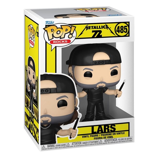Metallica POP! Rocks Vinyl Figur Lars (72 Seasons) 9 cm
