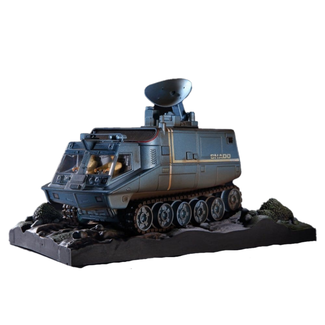 UFO Die-cast Model S.H.A.D.O. Mobile (with Radar) 17 cm