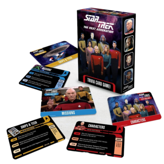 Master Replicas Star Trek: The Next Generation Trivia Card Game