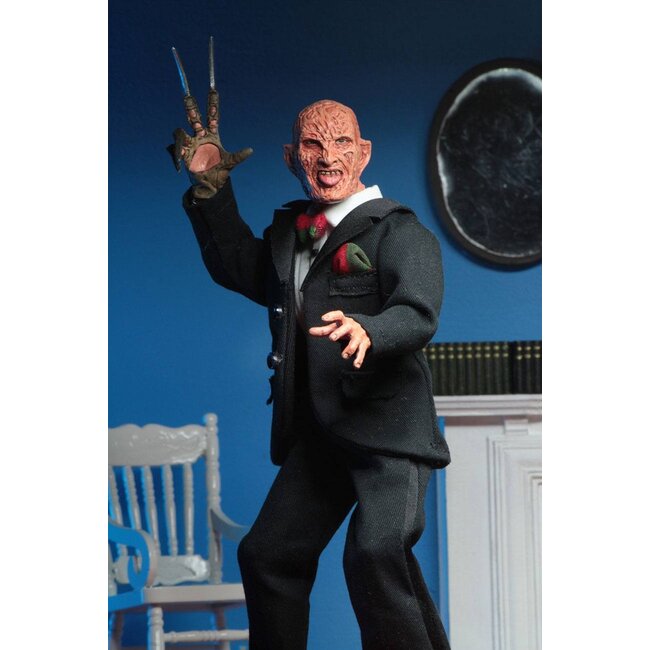 Nightmare on Elm Street Clothed Figure Tux Freddy 20 cm