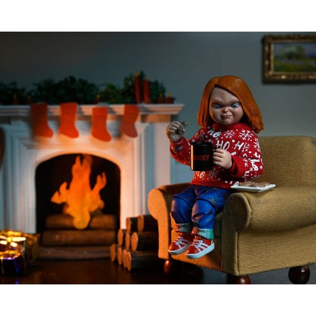 Chucky (TV Series) Ultimate Action Figure Chucky (Holiday Edition) 18 cm