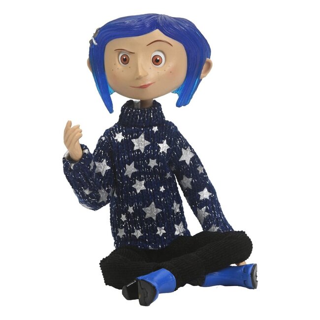 Coraline-Actionfigur Coraline im Sternenpullover