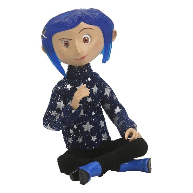 Coraline-Actionfigur Coraline im Sternenpullover