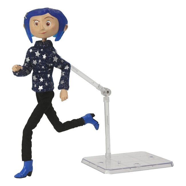 Coraline-Actionfigur Coraline im Sternenpullover