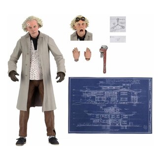 NECA Back to the Future Action Figure Ultimate Doc Brown 18 cm