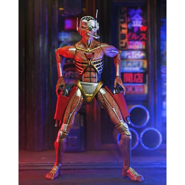 Iron Maiden Future Past World Tour Ultimate Action Figures 2-Pack Senjutsu Eddie and Somewhere in Time Eddie 18 cm