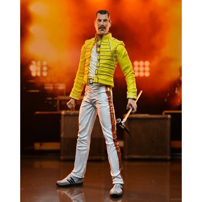 Freddie Mercury Actionfigur Freddie Mercury (Yellow Jacket) 18 cm