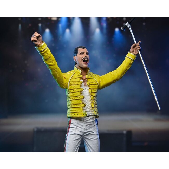 Freddie Mercury Actionfigur Freddie Mercury (Yellow Jacket) 18 cm