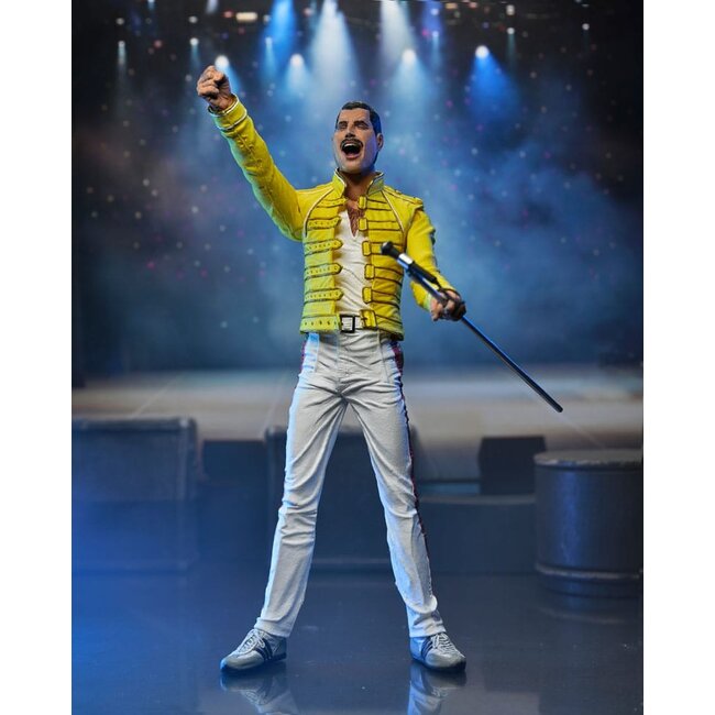 Freddie Mercury Actionfigur Freddie Mercury (Yellow Jacket) 18 cm