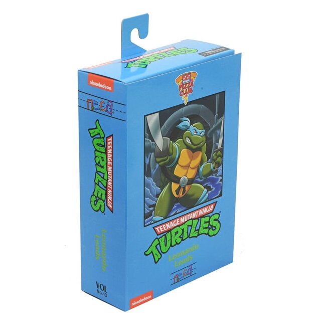 Teenage Mutant Ninja Turtles (Zeichentrickserie von 1987) Actionfigur Ultimate Leonardo (VHS) 18 cm