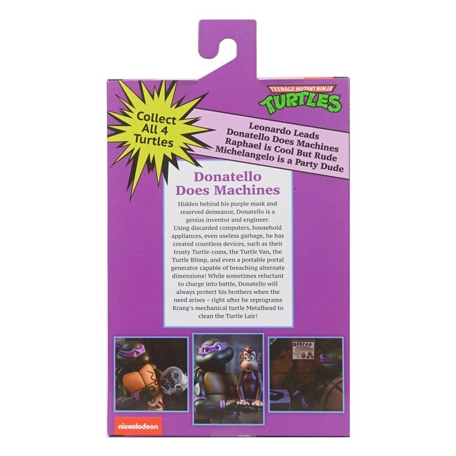 Teenage Mutant Ninja Turtles (Zeichentrickserie von 1987) Actionfigur Ultimate Donatello (VHS) 18 cm