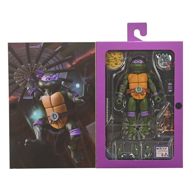 Teenage Mutant Ninja Turtles (Zeichentrickserie von 1987) Actionfigur Ultimate Donatello (VHS) 18 cm