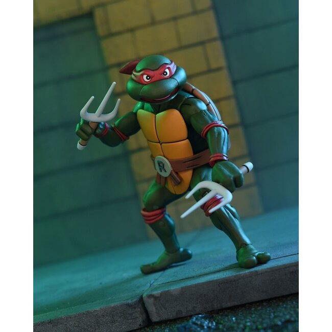 Teenage Mutant Ninja Turtles (Zeichentrickserie von 1987) Actionfigur Ultimate Raphael (VHS) 18 cm
