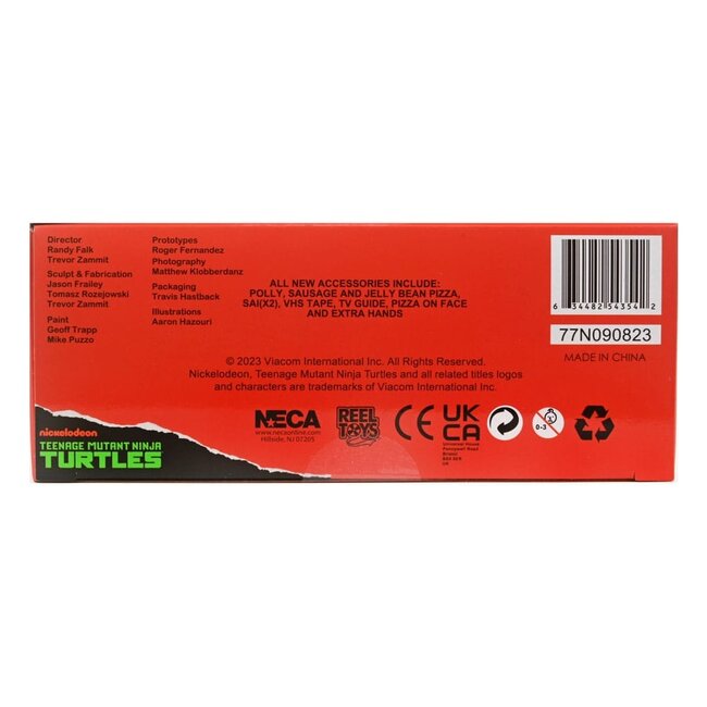 Teenage Mutant Ninja Turtles (Zeichentrickserie von 1987) Actionfigur Ultimate Raphael (VHS) 18 cm