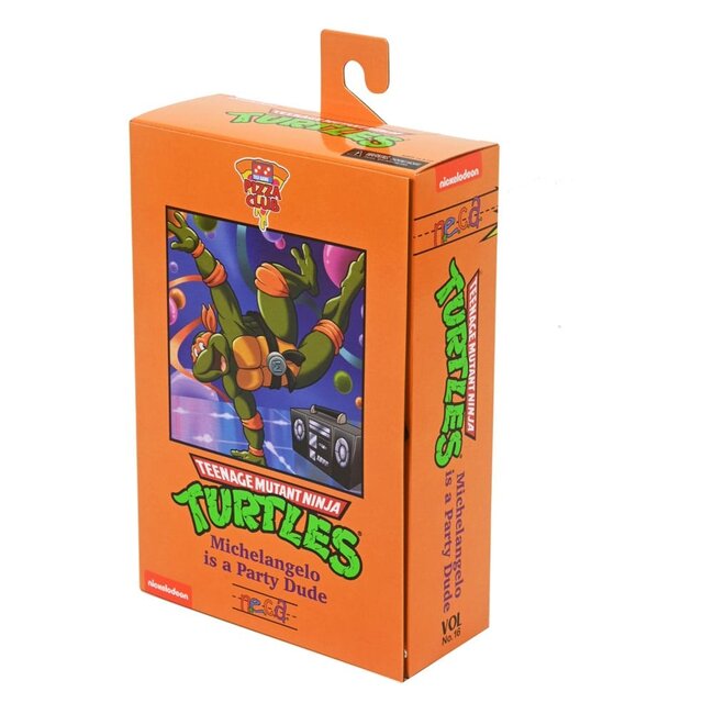 Teenage Mutant Ninja Turtles (Zeichentrickserie von 1987) Actionfigur Ultimate Michelangelo (VHS) 18 cm